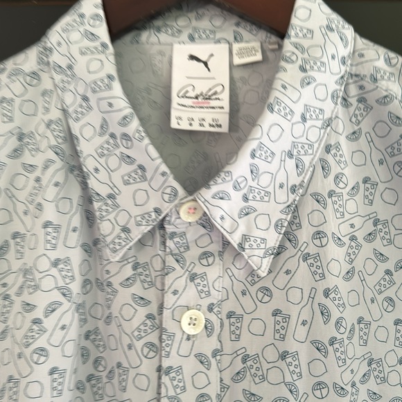 PUMA GOLF BUTTON-UP - Picture 6 of 7